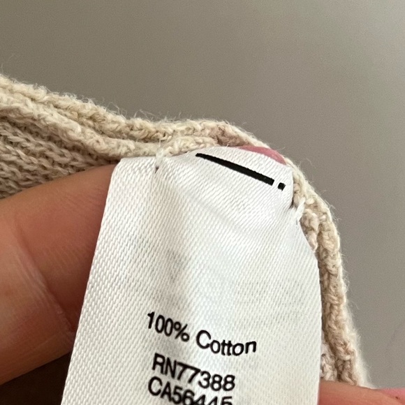 J. Crew Cardigan Blazer Cream Knit Medium - Picture 6 of 7